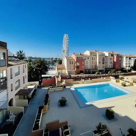 Chez Sofia T3 View Port Private Parking And Pool Lejlighed *