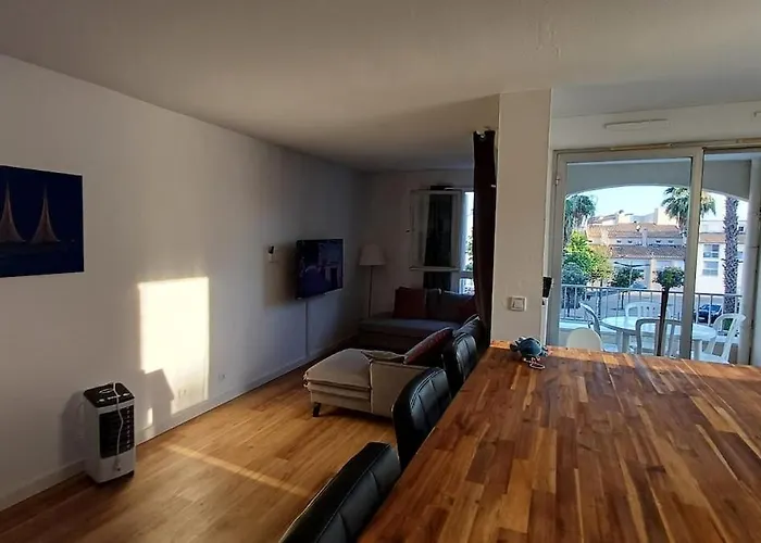 Chez Sofia T3 View Port Private Parking And Pool Daire *